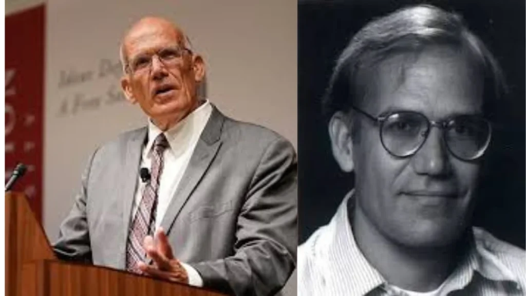 Portrait of Victor Davis Hanson, husband of Cara Webb Hanson and a renowned American historian, classicist, and political commentator.