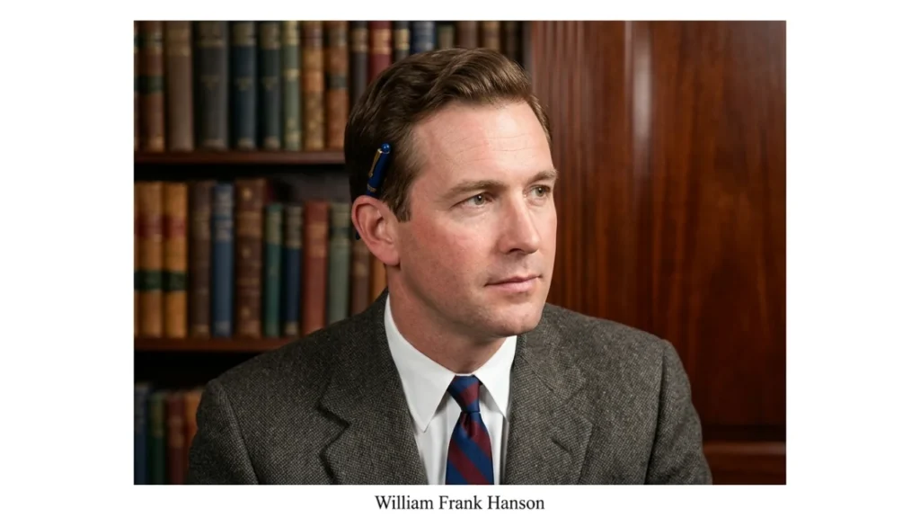 William Frank Hanson, son of Cara Webb Hanson and Victor Davis Hanson.