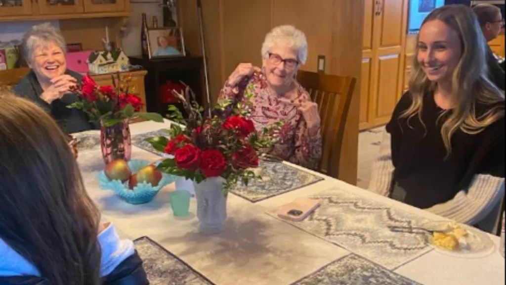 Cara Webb Hanson with her family