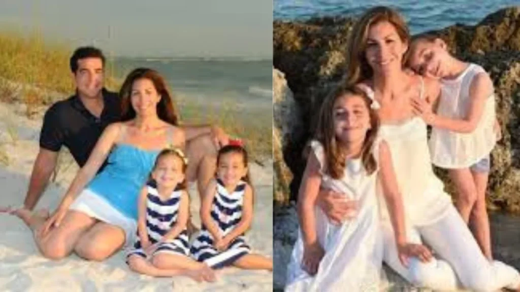 Noelle Watters with Jesse Watters and their children – family photo during their marriage