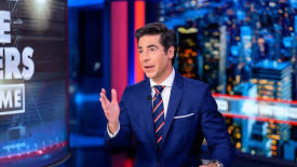 Jesse Watters portrait – Fox News host and former husband of Noelle Watters