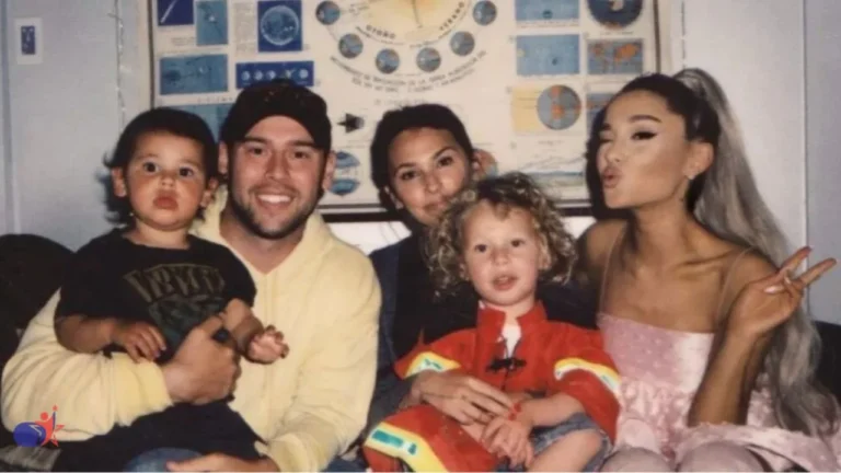 Hart Violet Braun with her family — Scooter Braun and Yael Cohen Braun